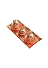 Resim Antepsepeti Bakir Nakişli 2 Kişilik Kahve Takimi 