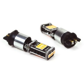 Resim Photon 12V Gündüz Sürüş Ampulü 15 Ledli Turuncu Pw24W 2 Ad N11.3761 