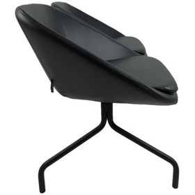 Resim Kutuofis Goldsit Alto Ikili Bekleme Koltuğu (Antrasit Deri) 