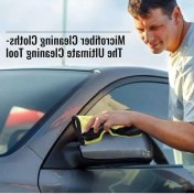 Resim Trendooze Turcoshop11 6 Adet Sarı Mikrofiber Havlu - Solmaz, Yumuşak Yıkama Bezi 