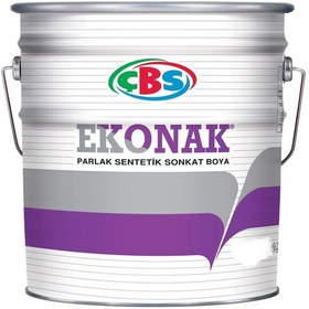 Resim Çbs Ekonak Parlak Sentetik Yağlı Sonkat Boya 2,5 Kg 2.50 KG - 2 L 