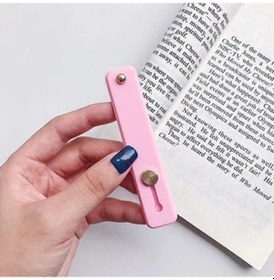 Resim Goldenqian Şeker Renk Parmak Yüzük Tutucu Silikon Telefon El Bandı Tutucu İphone Bileklik Kayış İtme Çekme Kavrama Standı Braketi Toptan 7 7 