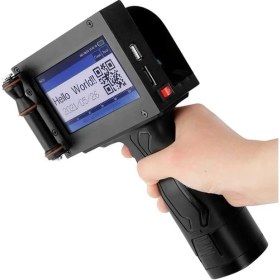 Resim PM-10878 4.3'' Dokunmatik Ekranlı Şarjlı Endüstriyel El Tipi Portatif Mürekkep Yazıcı 