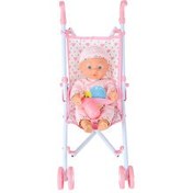 Resim Babydoll My Love Sevimli Bebek ve Bebek Arabası Seti 