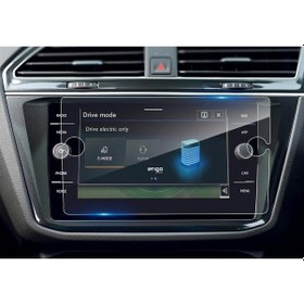 Resim Volkswagen Taigo 8 İnç Multimedya Ekran Koruyucu Şeffaf 