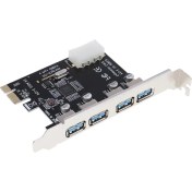 Resim Bestnify 1 Ila 4 Pcıe USB 3.0 Hub Denetleyici Adaptör Splitter, 5gbps Kart (Yurt Dışından) 