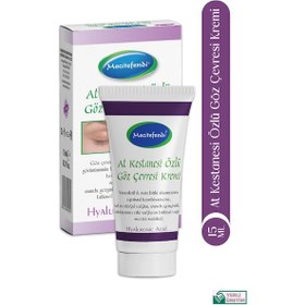 Resim Mecitefendi At Kestanesi Özlü ve Hyaluronik Asit İçerikli Göz Çevresi Bakım Kremi 15 ML 