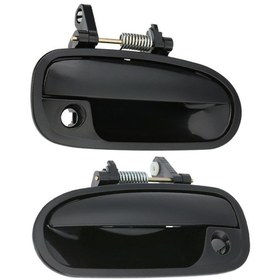 Resim Honda Civic Sag + Sol Ön Distan Kapi Açma Kolu Takimi 1996--2000 537984860 
