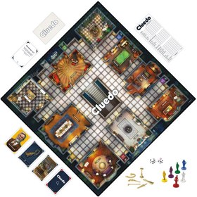 Resim Nessi World F6420 Hasbro Gaming - Cluedo +8 yaş 