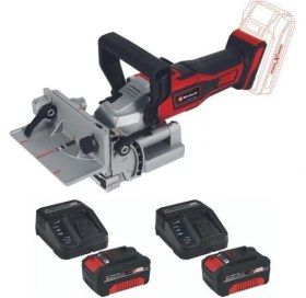 Resim Einhell Te-Bj 18 Li 2X4.0AH Akülü Yassı Dubel Frezesi 
