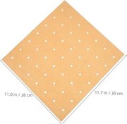 Resim COLLBATH 100 Adet Boyutunda Yapışmaz Ağartılmamış Pişirme Kağıdı Fırın Buharlı Pişirici Uygun Çok Amaçlı Kullanım 