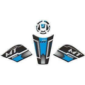Resim Cf Moto 650 Mt 2022 - 2024 Uyumlu Tank Pad Set 003 
