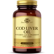 Resim SOLGAR Cod Liver Oil 100 Kapsül 