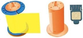 Resim Hiti CS-3 Ribon YMCKO 200 Baskı Renkli Ribon+Çip 