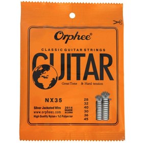Resim E&D Collection Orphee NX35 Klasik Gitar Teli (3 Takım Tel) 