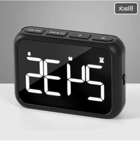 Resim Trendooze Zamanlayıcı Zamanlayıcı Usb Pişirme Mutfak Led Kare Ekran Dijital Dijital Büyük Black Kp 