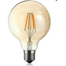 Resim Linway Rustik LED Ampul Glop Uzun Fılament Gün Işığı 6W 
