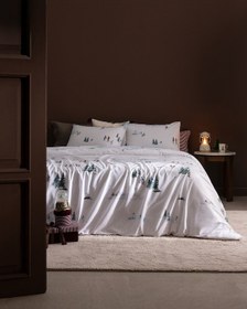 Resim Madame Coco Frimas King Size %100 Pamuk Ranforce Baskılı Nevresim Takımı - Renkli 8684427295588 Çok Renkli 