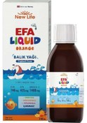 Resim Newlife Efa Liquid Orange Balık Yağı Şurubu 150Ml 