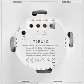 Resim Ev Wi-Fi Işık Anahtarı Google Home-Alexa (Yeni Versiyon) 