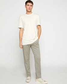 Resim Koton Basic Gabardin Pantolon Slim Fit Düğmeli Cep Detaylı Haki 3sam40009hw 3SAM40009HW898 