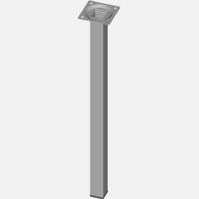Resim Regalux Masa Ayağı Çelik Boru Kare 400mm Beyaz 