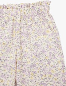 Resim Koton Wide Leg Mor Kız Bebek Pantolon 6smg40030aw Mor 