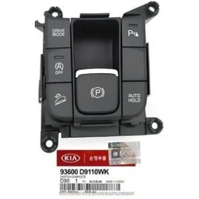 Resim Kia Sportage 2017-20 El Fren Düğme Mobis.93600d9100wk 