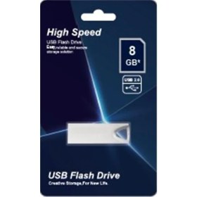 Resim Elba 8gb Metal 2.0 USB Flash Bellek 