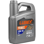 Resim Lubex Primus Ec 10W-40 Sentetik Motor Yağı 4 x 4 L 