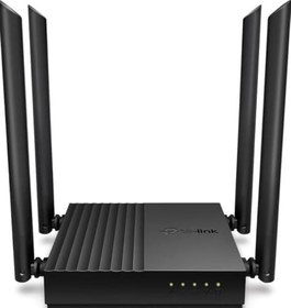 Resim TP-Link Archer C64, AC1200 Mbps Kablosuz MU-MIMO WiFi Router, 4 Gigabit LAN Bağlantı Noktası, Beamforming, WPA3, Access Point Modu, Ebeveyn Denetimleri 