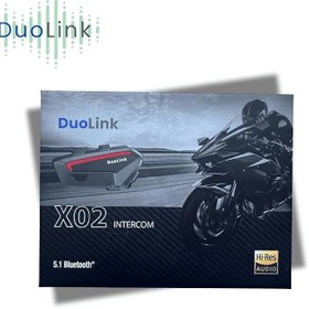 Resim X02 İnterkom Bluetooth 6 Kişi Grup Motosiklet Kulaklık Müzik Paylaşımı Kask Intercom Sesli Yanıt 
