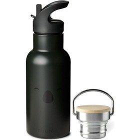 Resim Nuuroo Bertil Pipetli Paslanmaz Çelik Termos Koala Chimera Siyah 350 Ml 