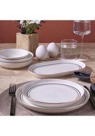 Resim Güral Bilbao 19 Parça 4 Kişilik Yemek Takımı 6611 4858621 