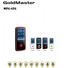 Resim GoldMaster MP4-494 4GB Ses Kayıt Özellikli 1.8” Ekran MP4 Çalar 