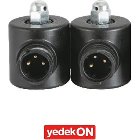 Resim İkili Damper Bobini Soketli 
