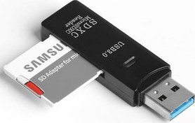 Resim UCR303 USB3.0 SD - MicroSD Kart Okuyucu Dark