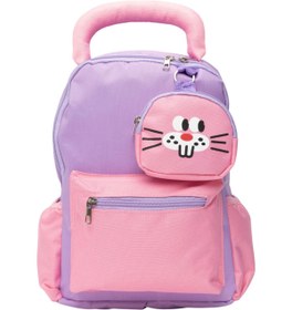 Resim QUOVO Kawaii Tarzı Özel Tasarım Anaokulu Su Geçirmez Ortopedık Anaokulu Çantası Kreş Çantası 4-7yaş 