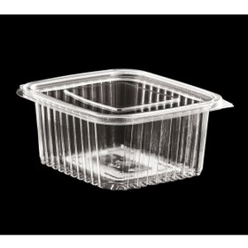 Resim Merpak Ambalaj Plastik Sızdırmaz Kap 500 gr 25'li Şeffaf Saklama Kabı Kullan At Kase Plastik Kapaklı Kase 