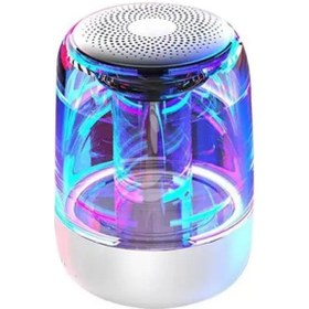 Resim Lemestar C7 Kablosuz Bluetooth Hoparlör: 7 Renkli Led Işık, Tws Stereo Ses, Taşınabilir Müzik Çalar 111 Karakter 