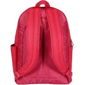 Resim Me Çanta Slazenger Üç Bölmeli Pembe Sırt Çantası - Nakışlı Logo - Tablet Bölmeli 