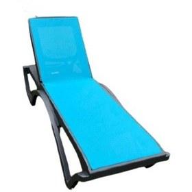 Resim Brezza Royal Fileli Italyan Kumaş Şezlong Turkuaz 