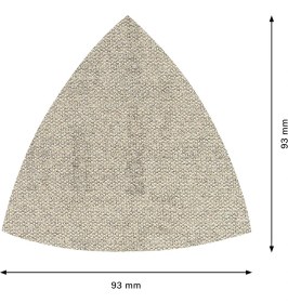 Resim Bosch M480 93X93 mm 120 Kum Elek Telli Net Zımpara 2608900718 