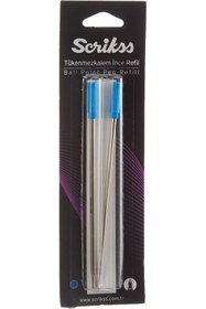 Resim salesalbutik 711 Slim Tükenmez Refil Mavi 