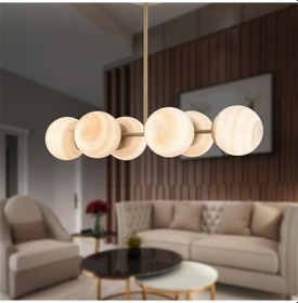 Resim Erda 6lı Eskitme Avize Modern Mutfak Yemek Masası Üstü Yatak Odası Salon Avize Eskitme 