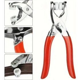 Resim Varyant Store 200 Adet Paslanmaz Çelik Çıtçıt ve Pense Seti Metal Çıt Çıt Makinesi 