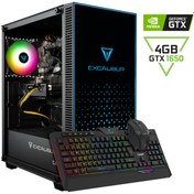 Resim Excalibur E65H.115F-8VH0X-0FC Intel Core i3-10105F 8 GB RAM 500 GB SSD GEN4 GTX 1650 FreeDOS Masaüstü Oyun Bilgisayarı Casper