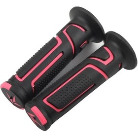 Resim Hightower Pembe 8 Renk Motosiklet Jel Tutamak 22-24mm Universal Ktm Yamaha Motocross 