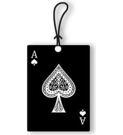 Resim As Ahşap Oto Dikiz Ayna Süsü 