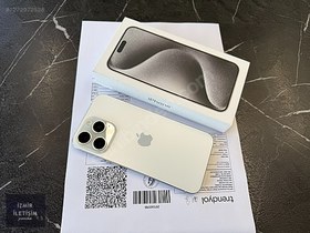 Resim Apple iPhone 15 Pro Max İkinci El TR | 256 GB | Beyaz 